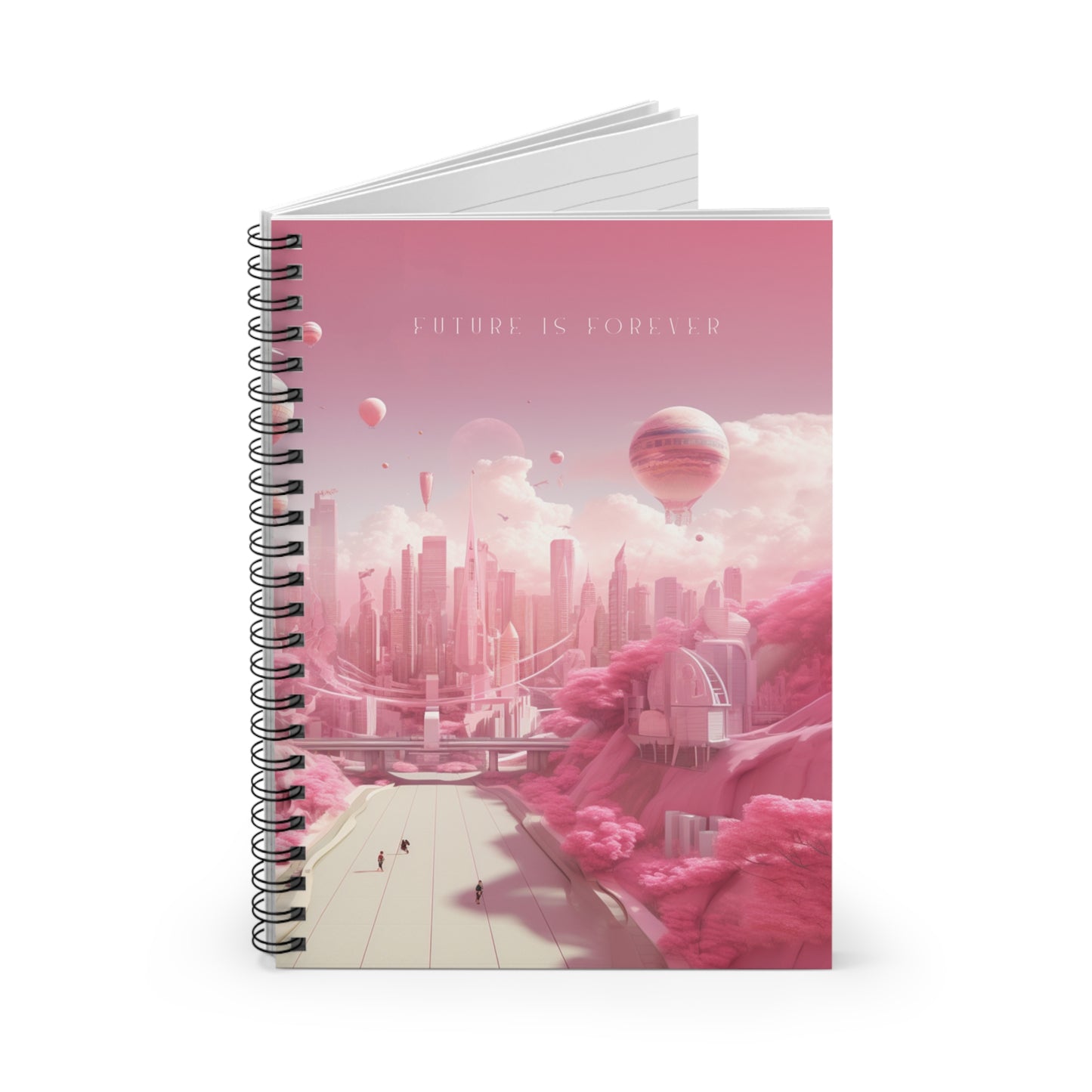 Future Is Forever Spiral Notebook